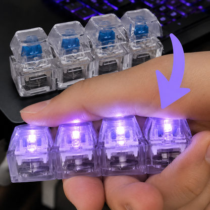 Llavero Antiestrés con Switches y Luces LED